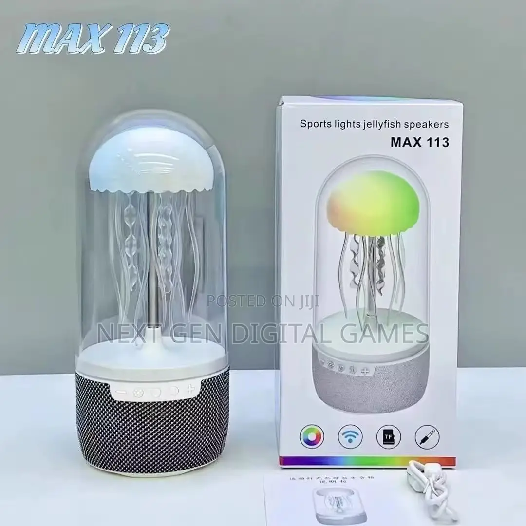 Jellyfish Night Light With Speaker