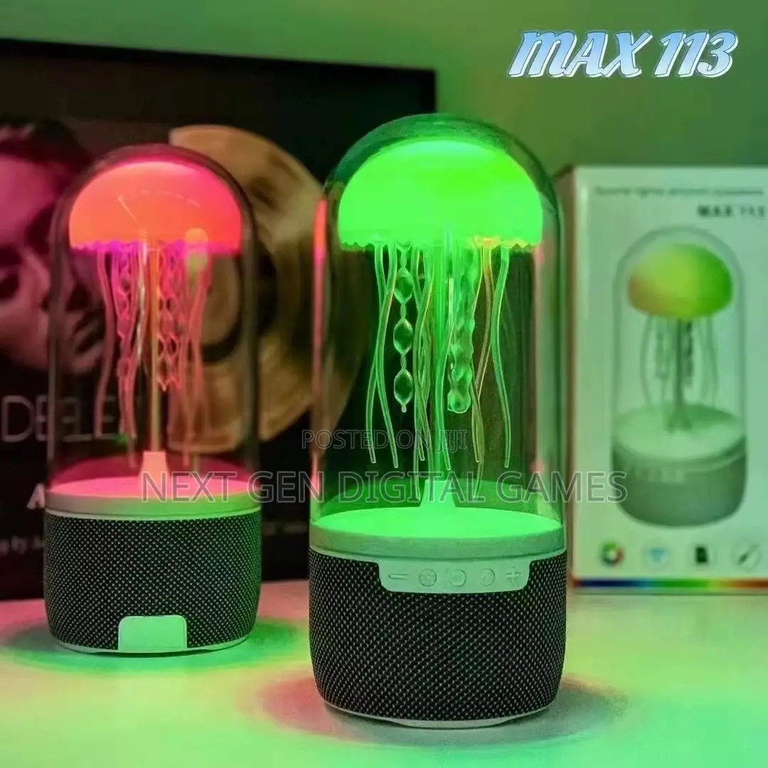 Jellyfish Night Light With Speaker