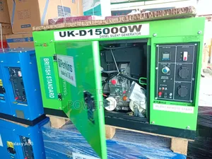 Perkins 15kva Low-Noise Generator With Control Panel