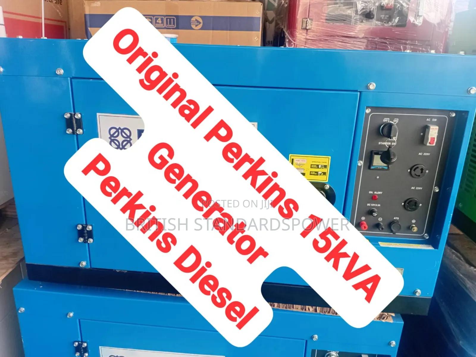 Perkins 15kva Diesel Generator Brand New
