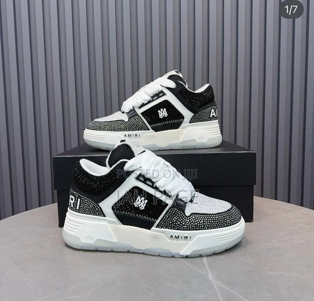 Amiri Crystal Ma- 1 Sneakers