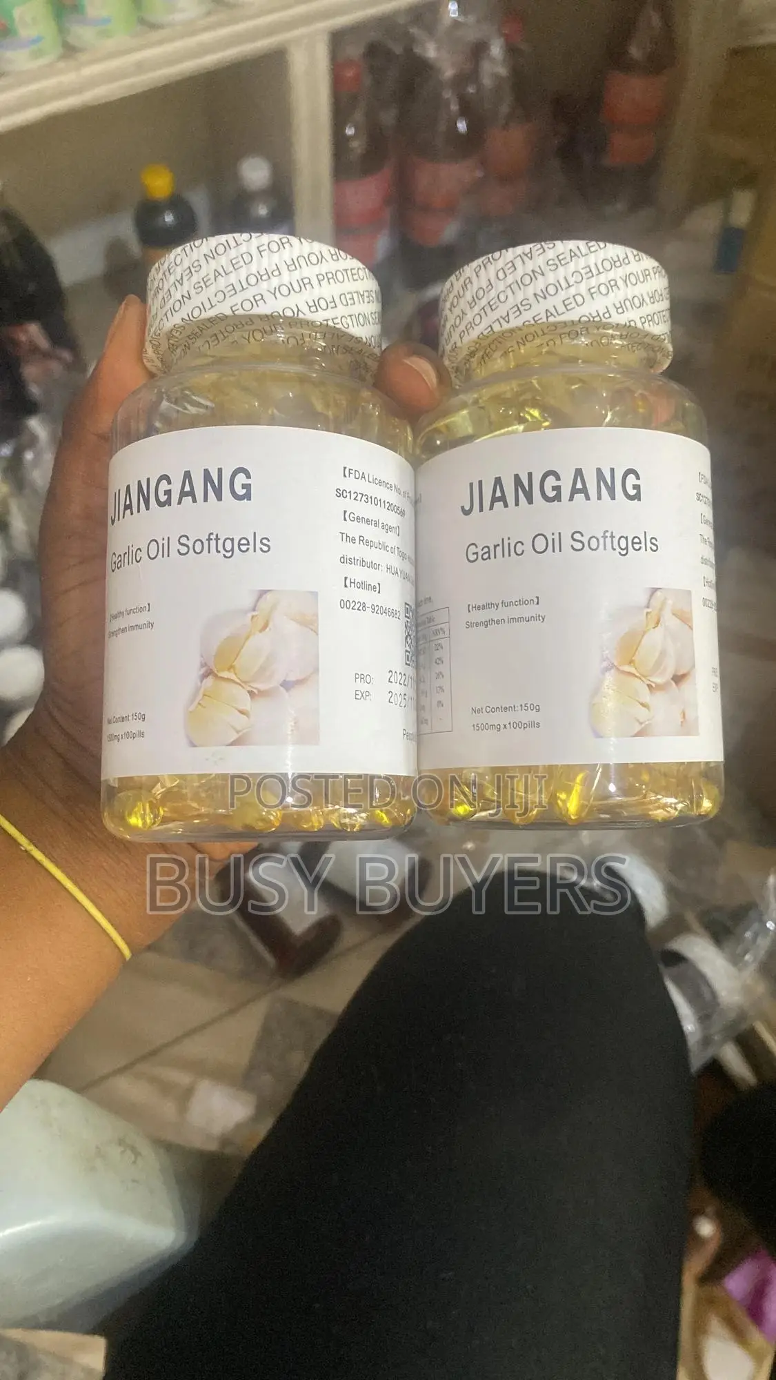 Garlic Oil Softgels 100 Pieces In