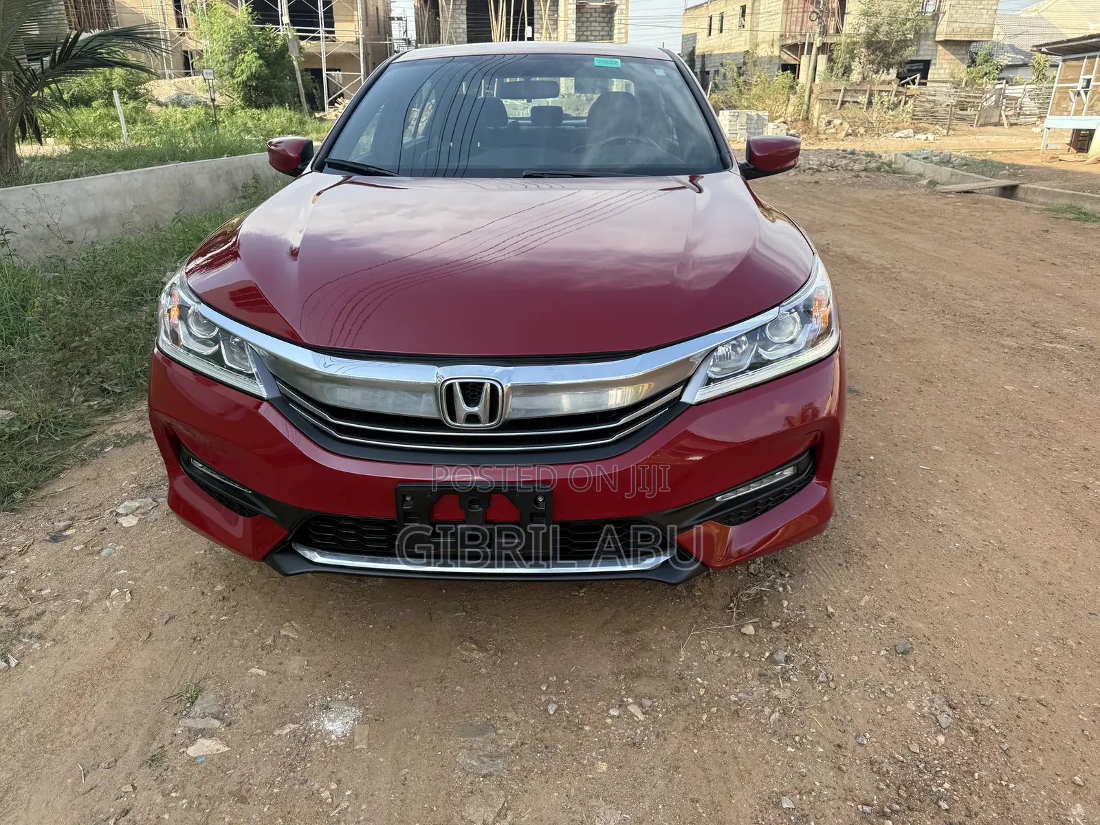 Honda Accord Sport 4dr Sedan FWD (2.4L 4cyl 2A) 2017 Red