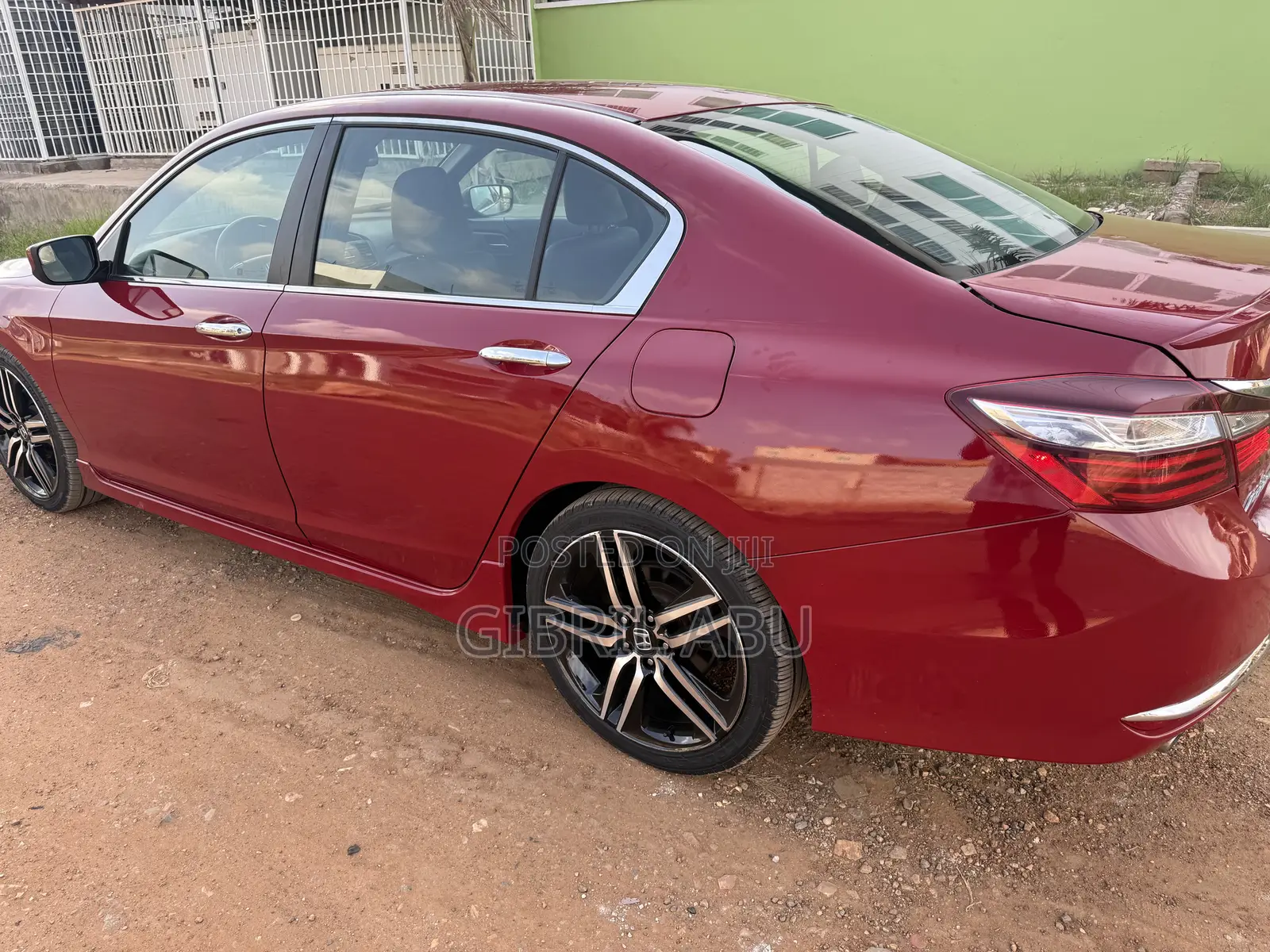 Honda Accord Sport 4dr Sedan FWD (2.4L 4cyl 2A) 2017 Red