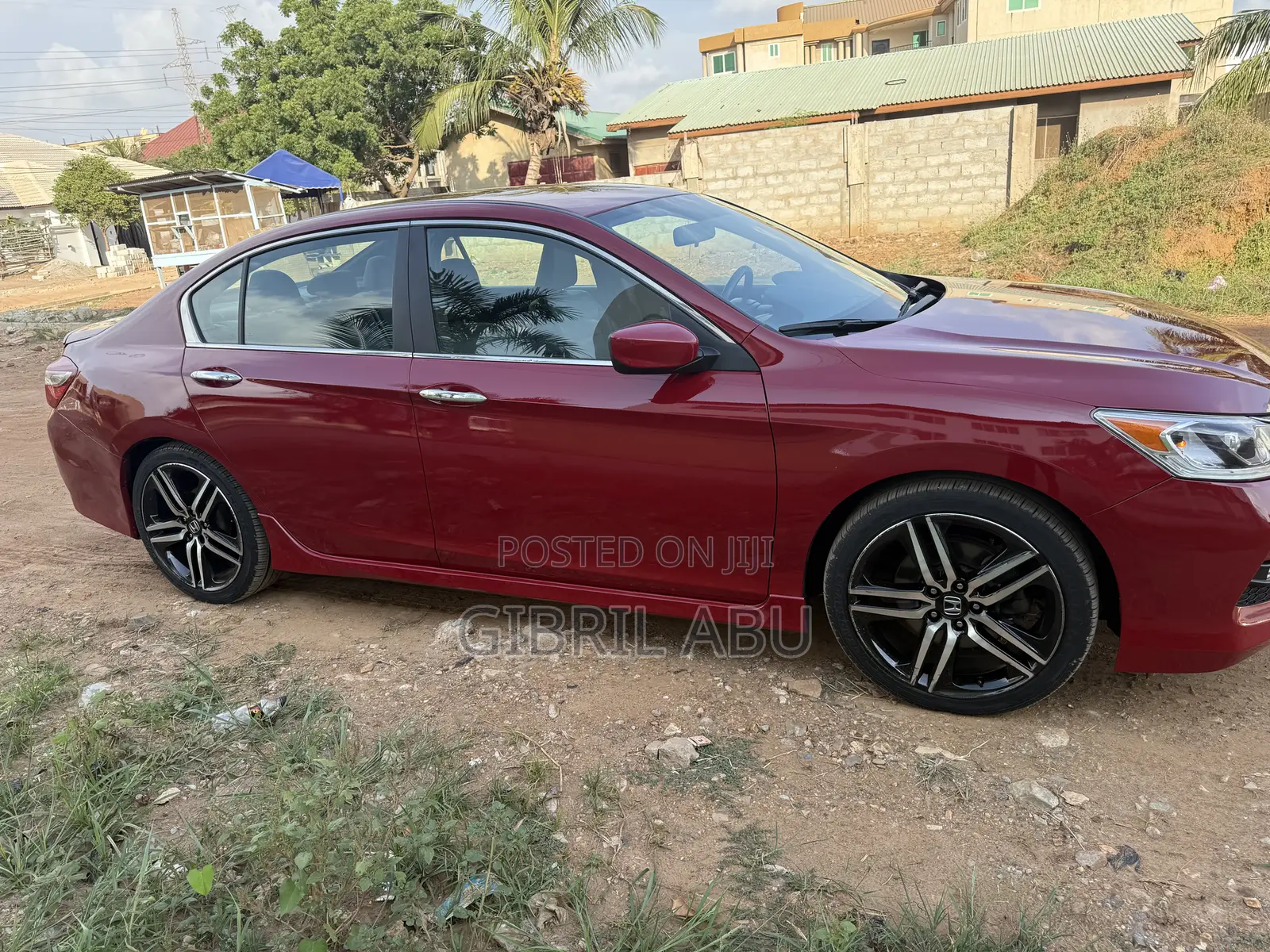 Honda Accord Sport 4dr Sedan FWD (2.4L 4cyl 2A) 2017 Red
