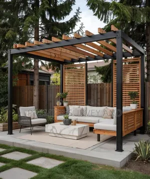 Modern Wooden Pergola