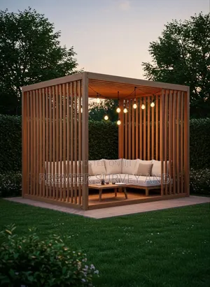 Modern Wooden Pergola