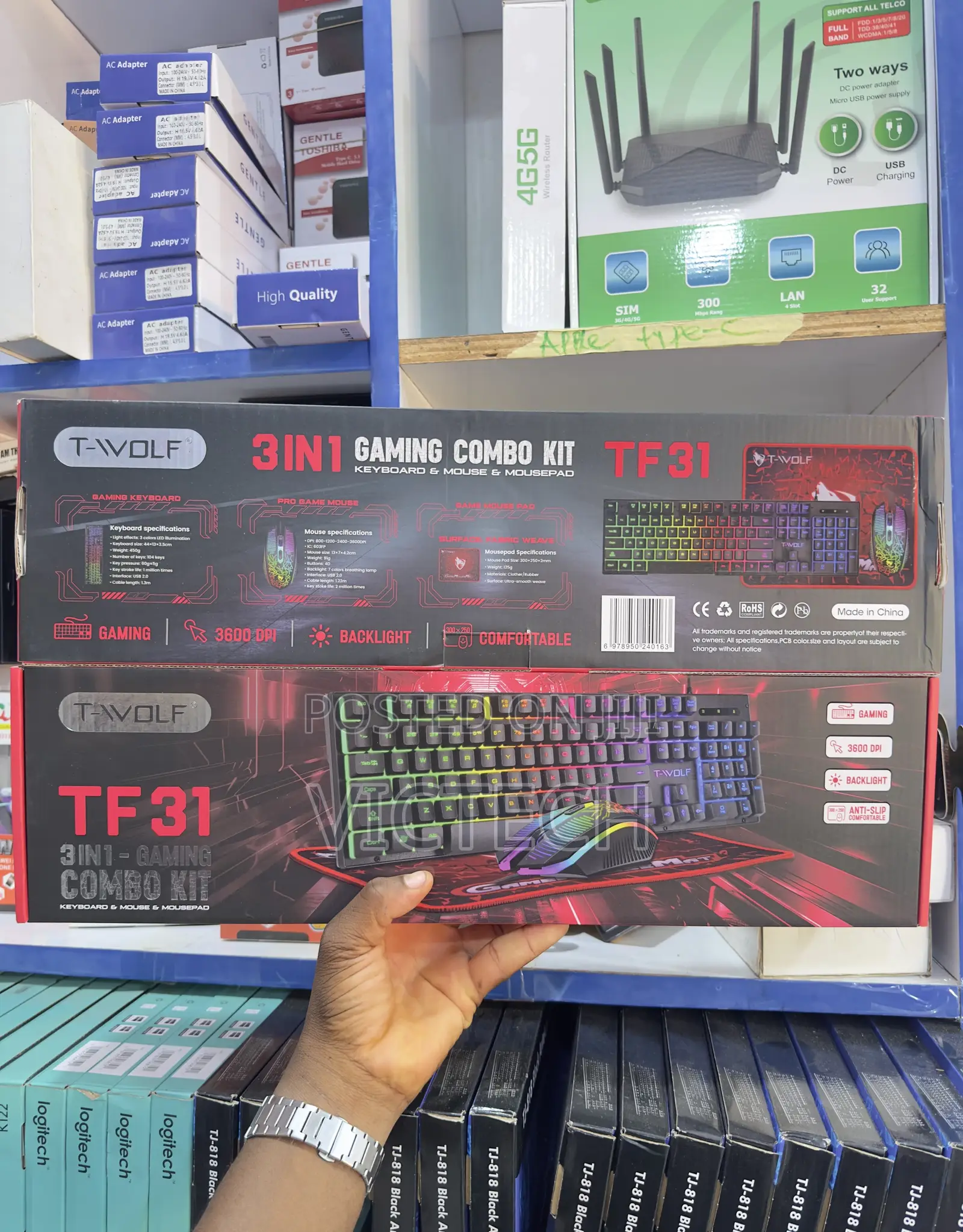 T-Wolf Gaming Keyboard
