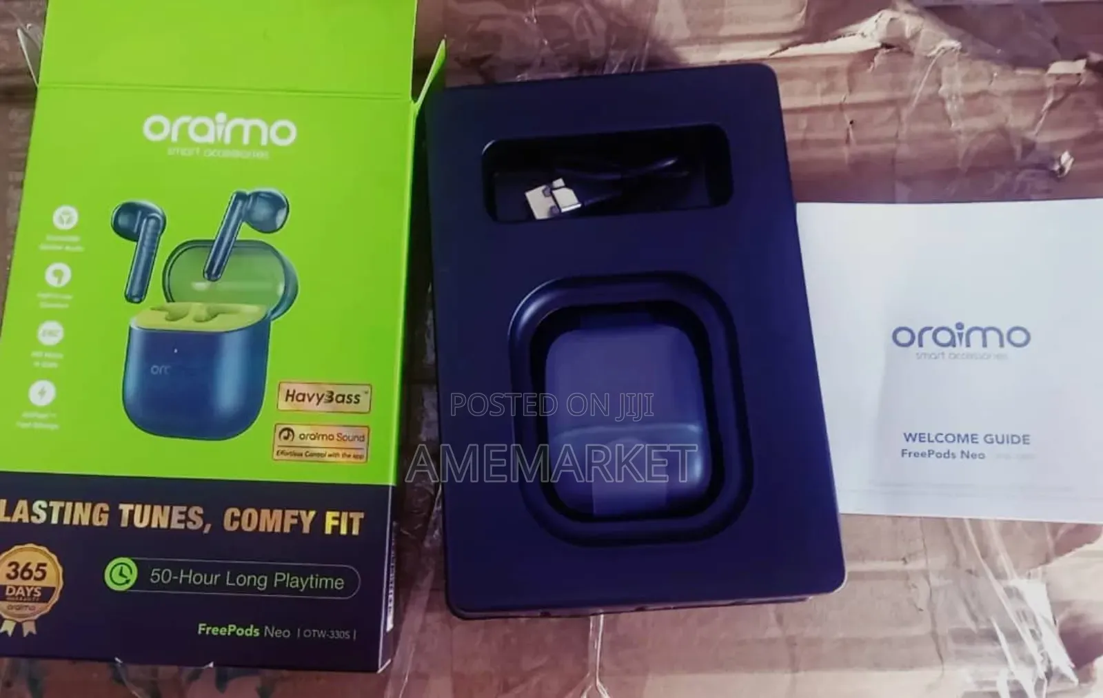 Oraimo Freepods Neo in Ear True Wireless Earbuds - 50-Hour Long Play