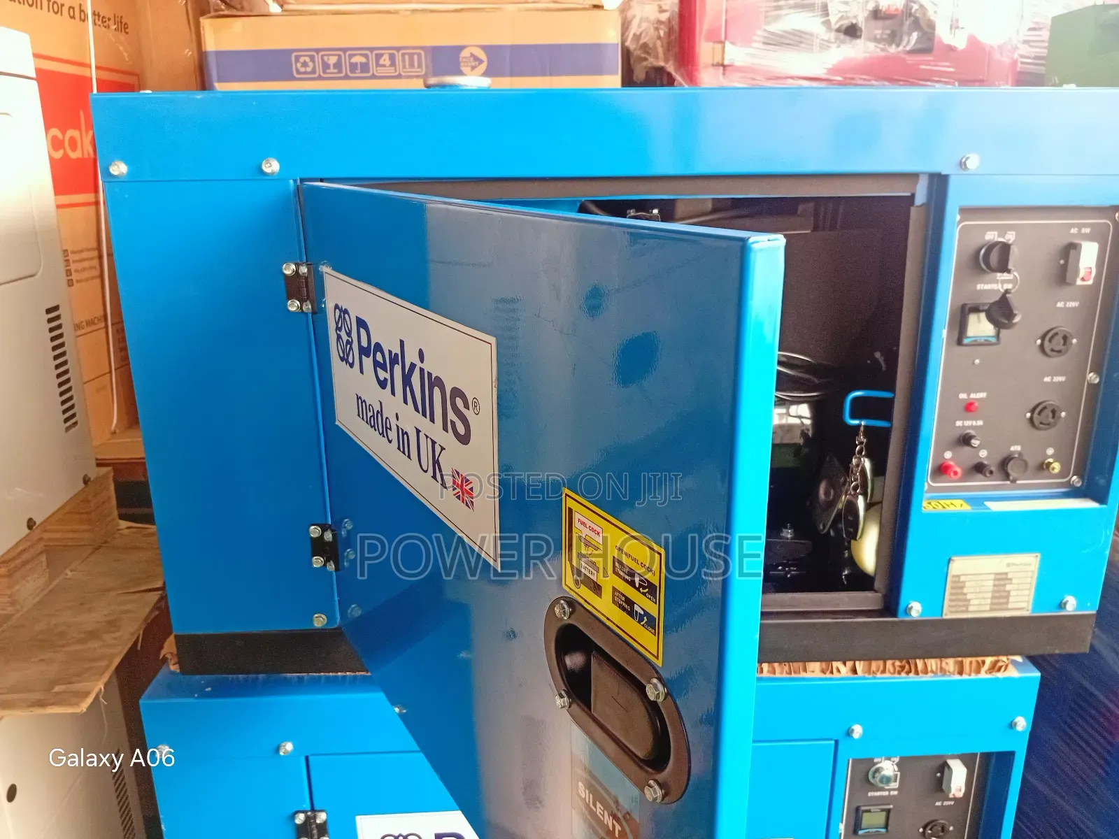 Perkins 15kva Generator With Soundproof Protective Enclosure