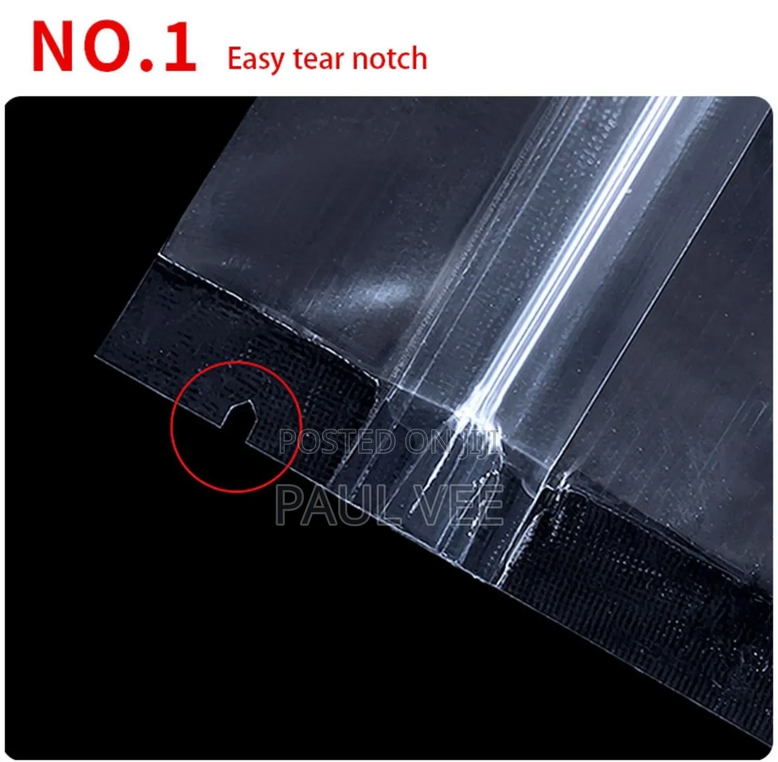 Transparent Stand Up Ziplock Pouches