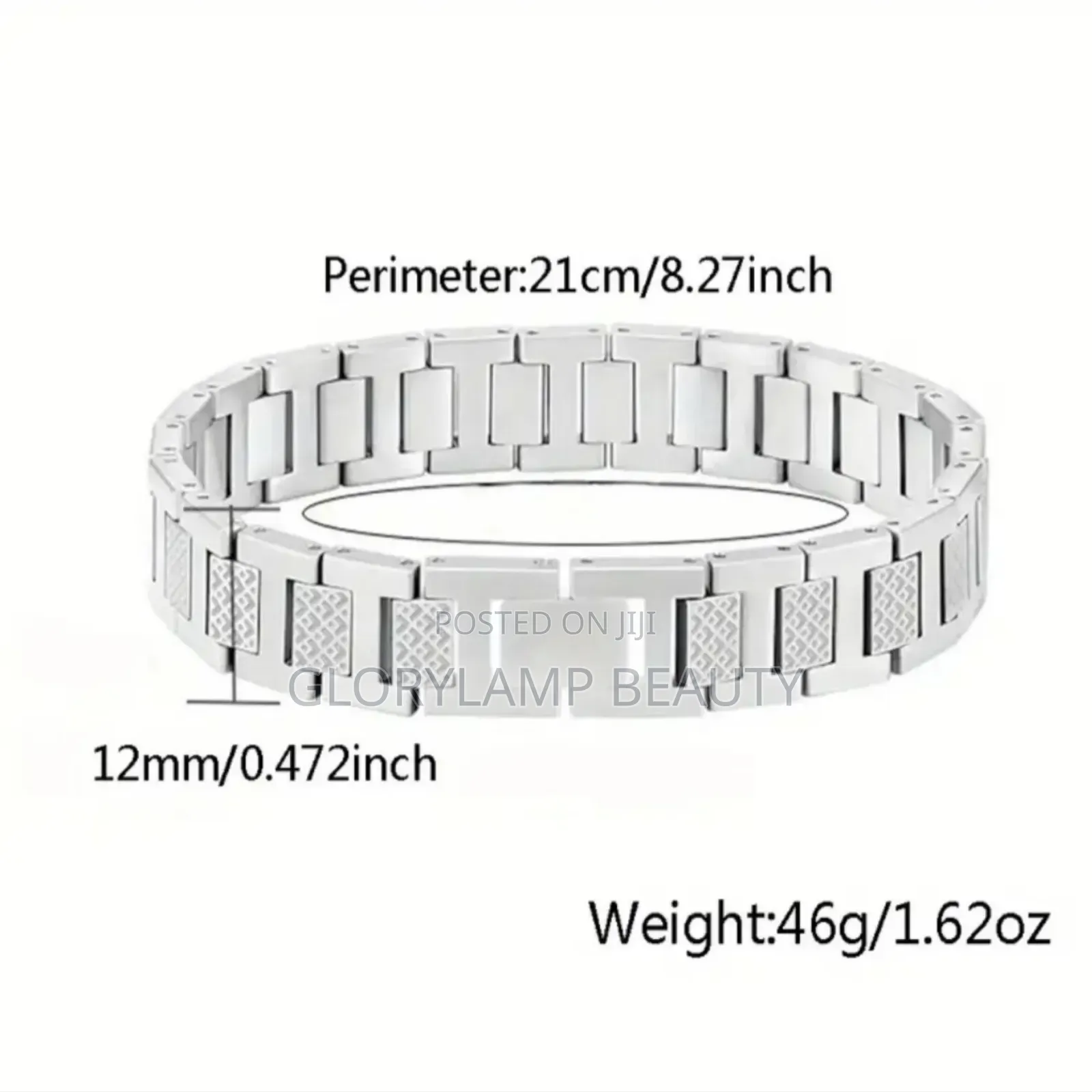 Men’S Stainless Steel Bracelet – Adjustable, Durable Stylish