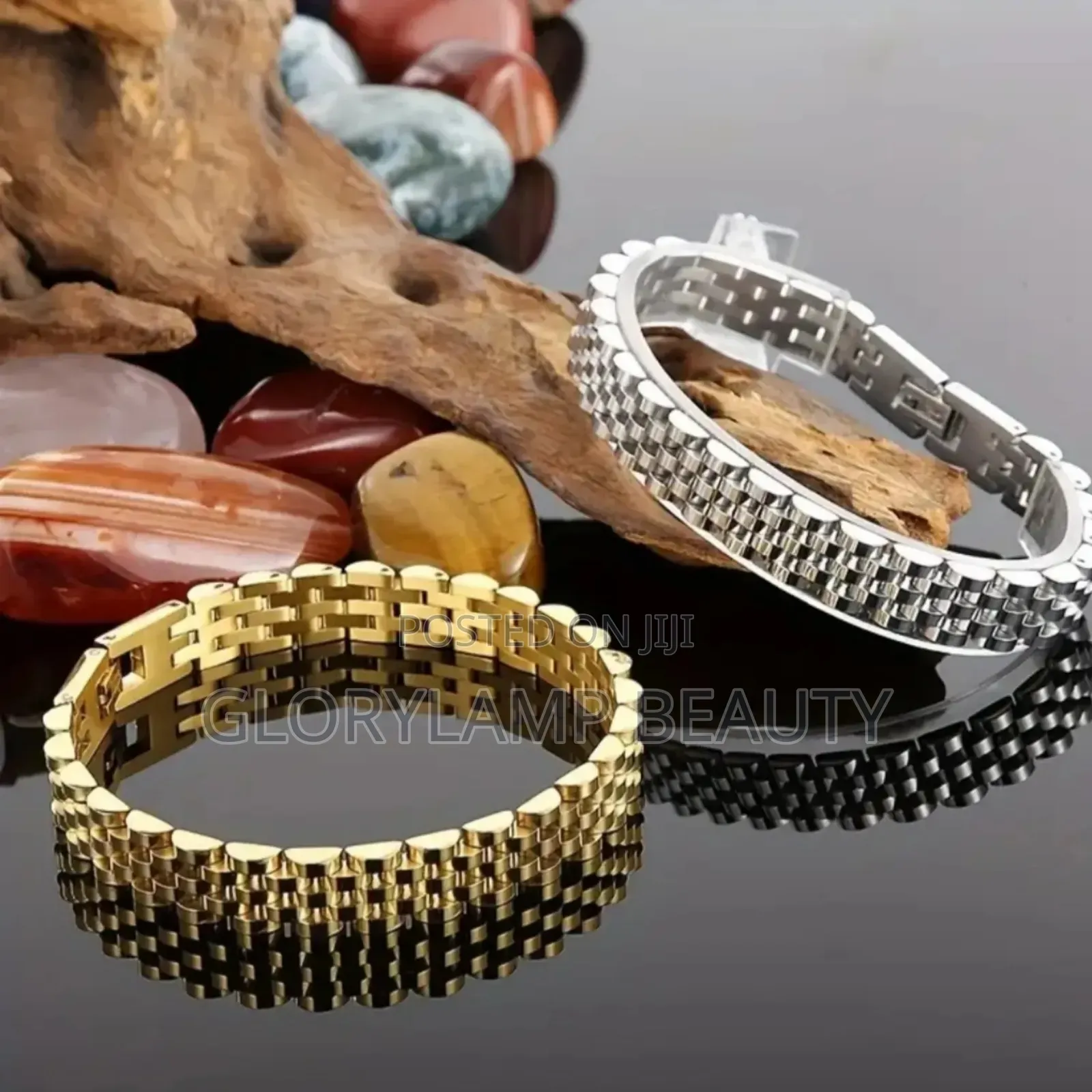 Men’S Stainless Steel Bracelet – Adjustable, Durable Stylish