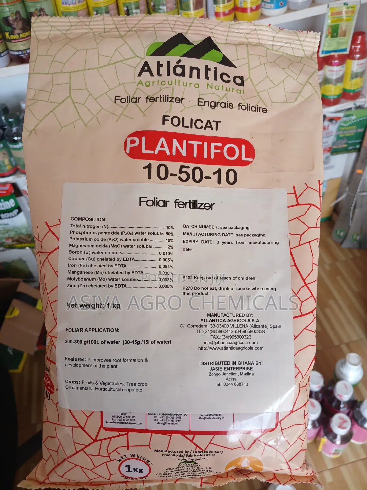 NPK 10-50-10 Water Soluble Fertilizer