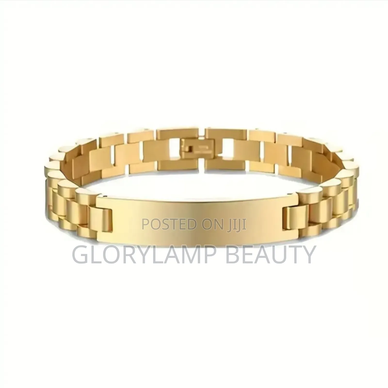 Men’S Personalizable Stainless Steel Bracelet – Adjustable, Durable