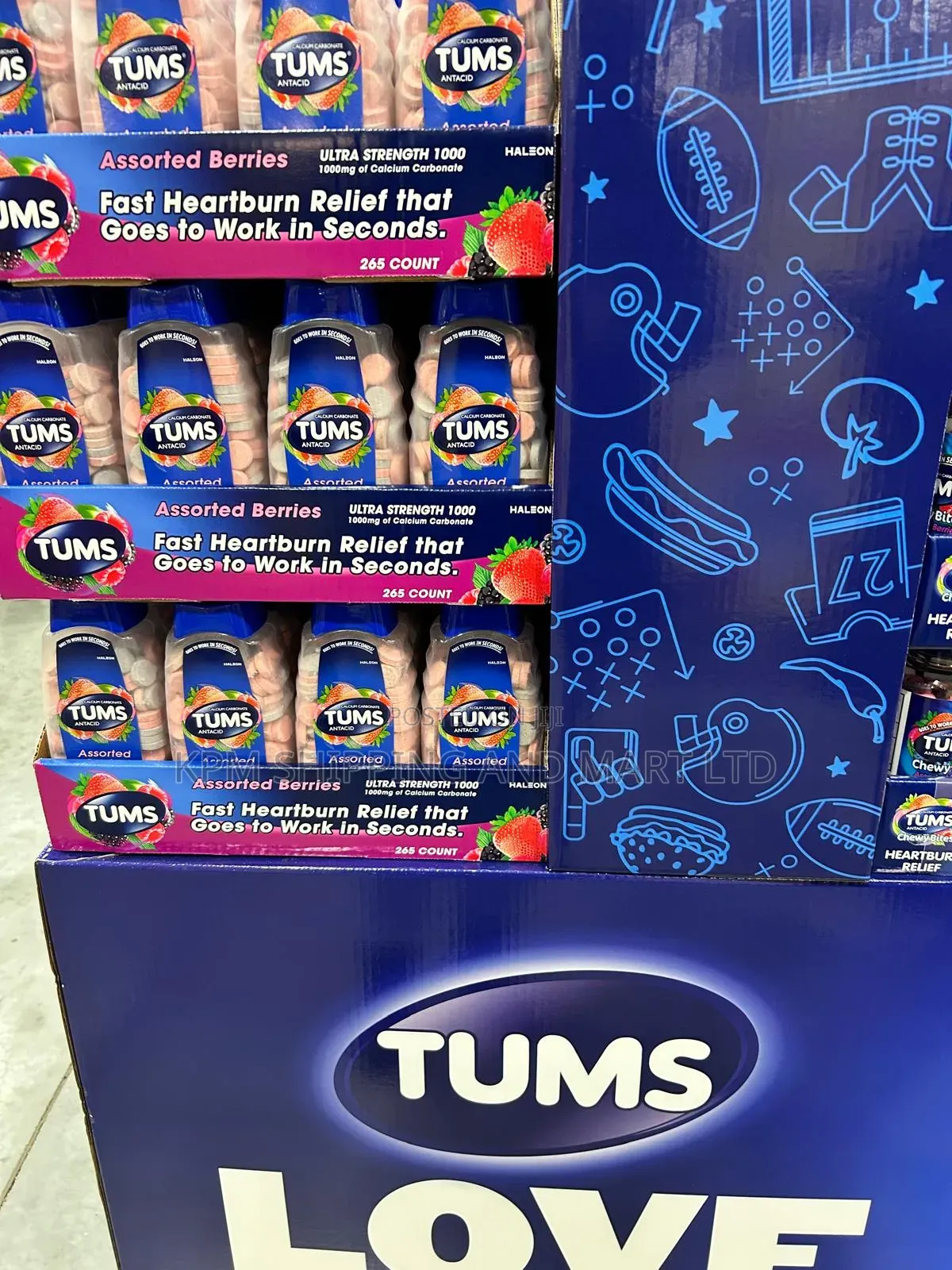 Tums Ultra Strength Berry(265 Tablet)