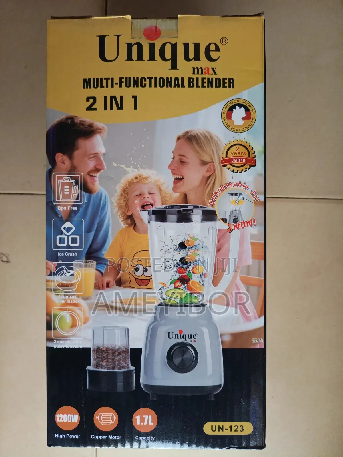 Unique Max 1.7l Blender