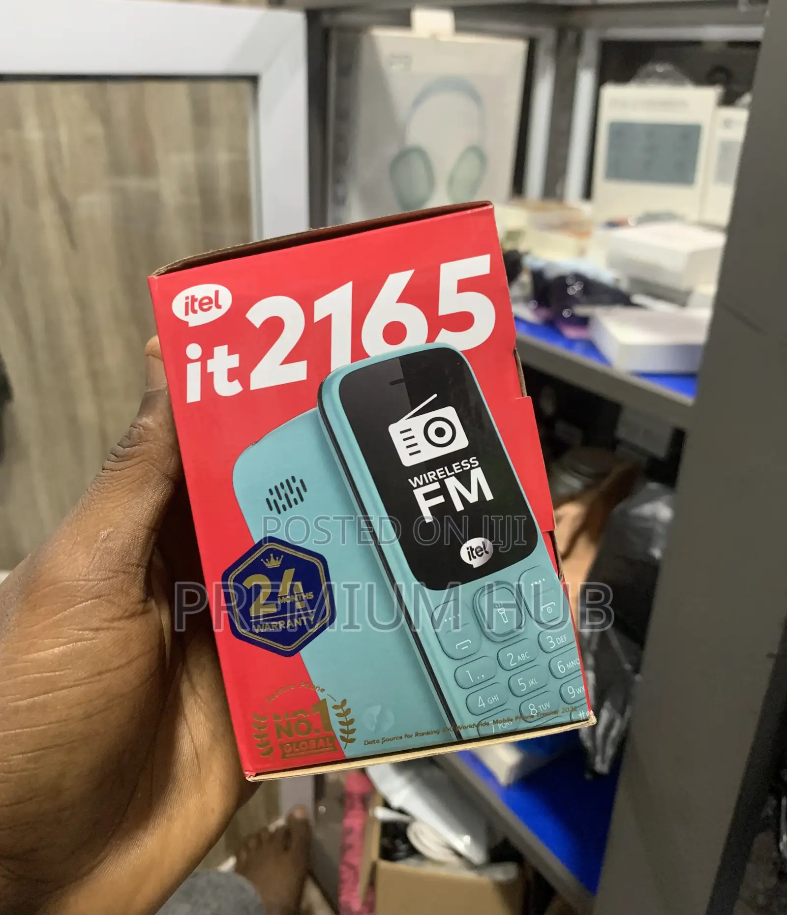 New Itel it2165 Black
