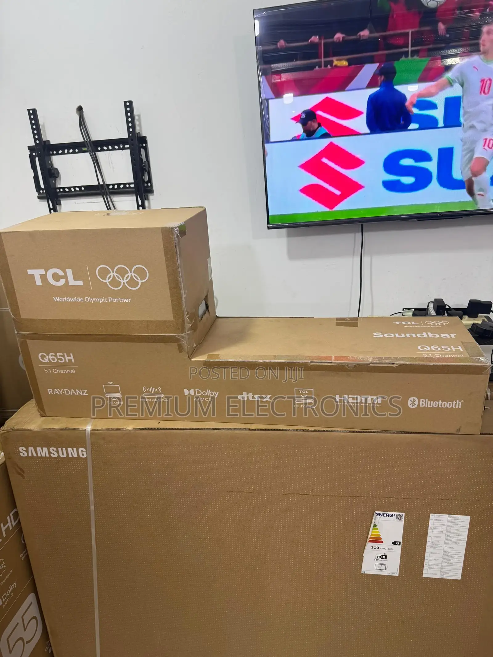 TCL Q65h Q Class 5.1ch Sound Bar | Dolby Atmos, Dts:X,