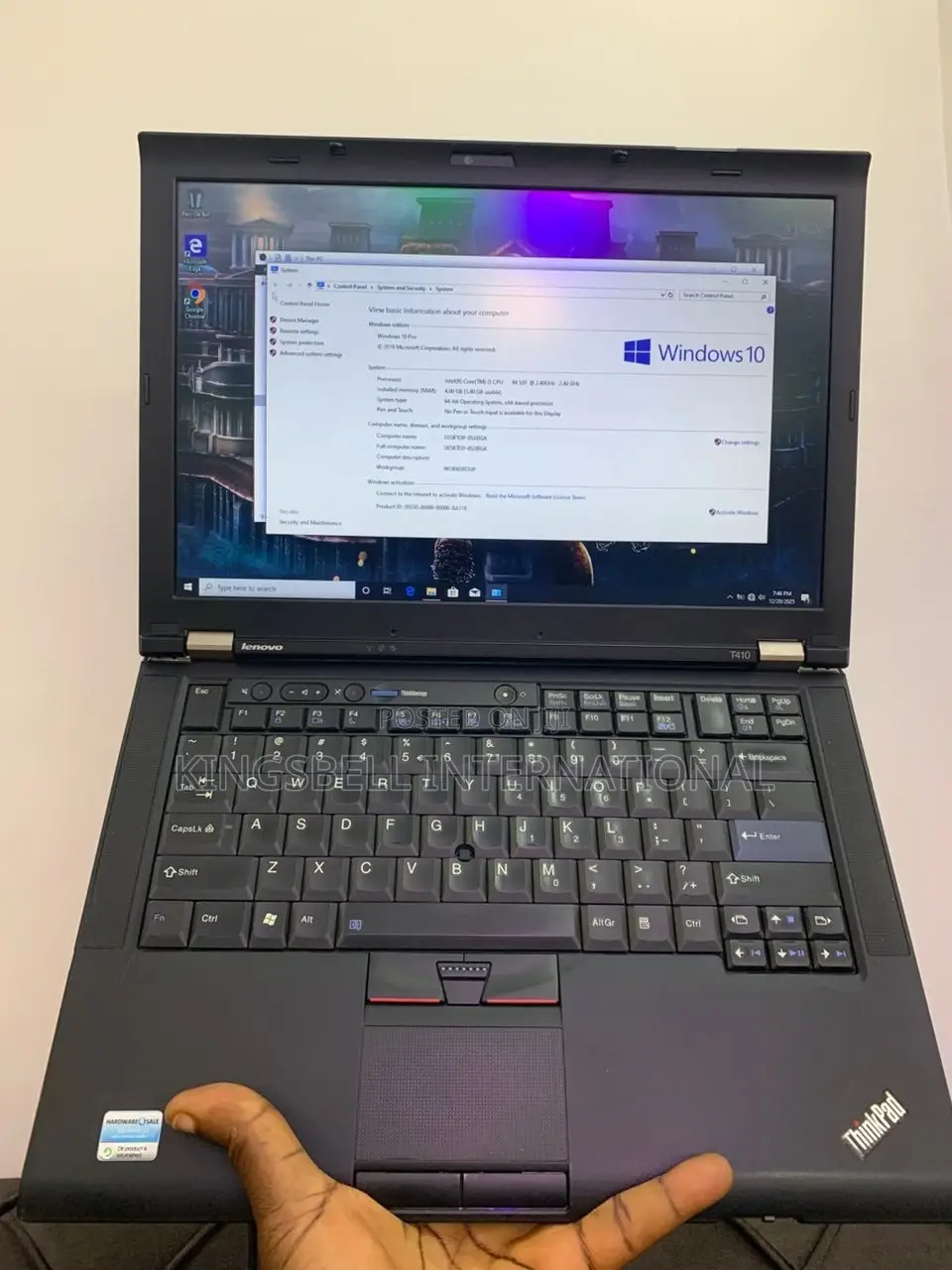 Laptop Lenovo ThinkPad T410 4GB Intel Core i3 HDD 320GB