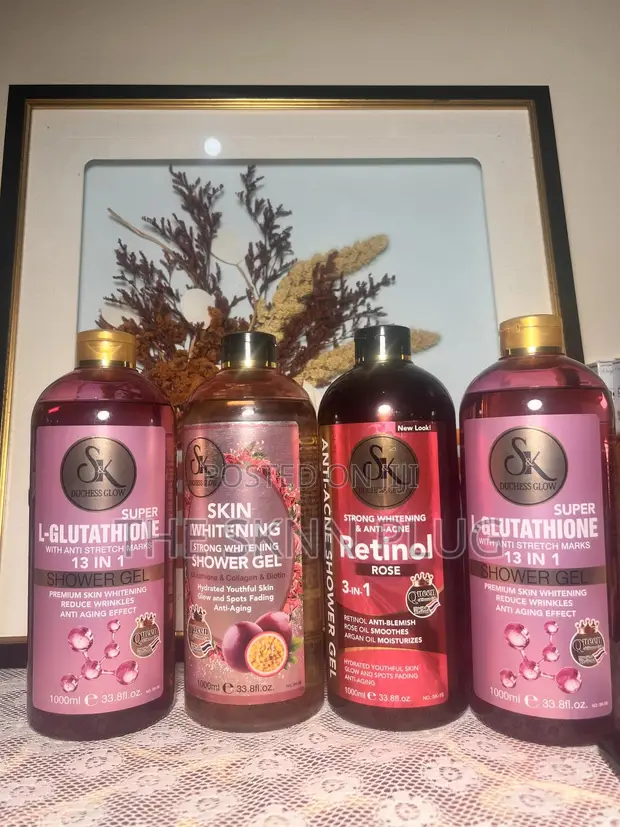 should you take glutathione everyday Sk duchess glow duo milk & glutathione with arbutin scrub shower gel 1000ml main image 0