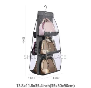 Hanging Handbag Organizer Dust-proof Storage Holder