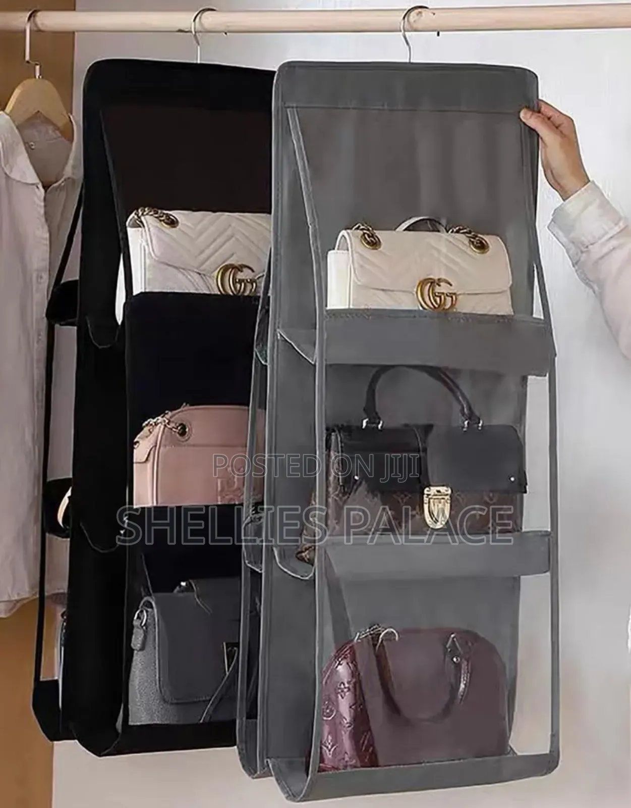 Hanging Handbag Organizer Dust-proof Storage Holder