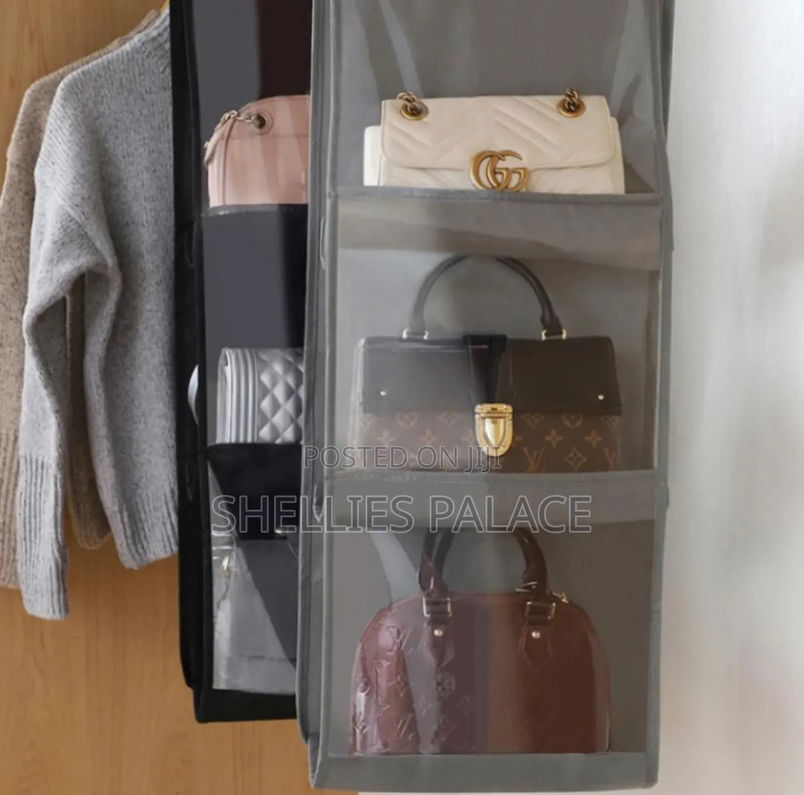 Hanging Handbag Organizer Dust-proof Storage Holder