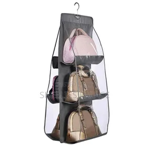 Hanging Handbag Organizer Dust-proof Storage Holder