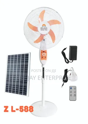 Rechargeable Multimedia Solar Fan