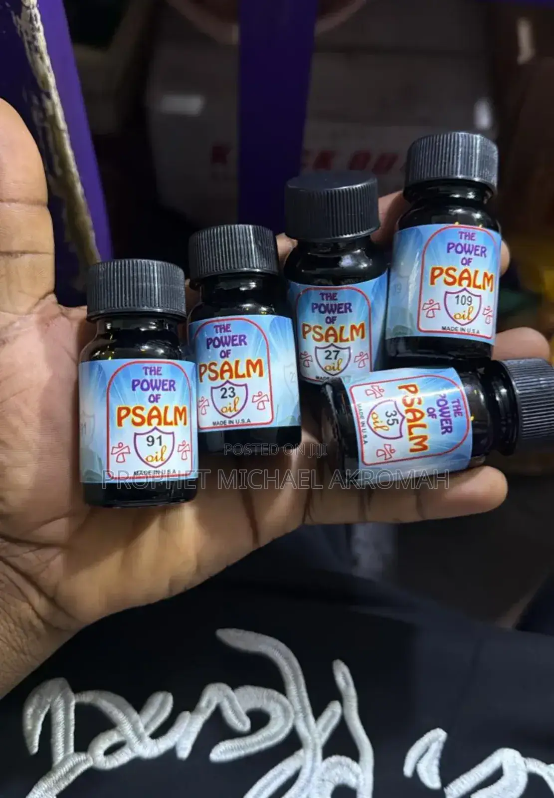 The Power of Psalms Oil