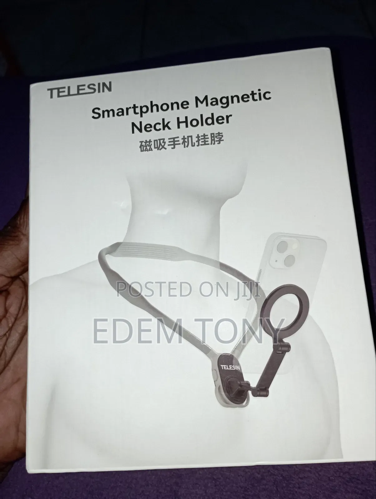 Telesin Smartphone Magnetic Neck Holder - Model: MNM-001