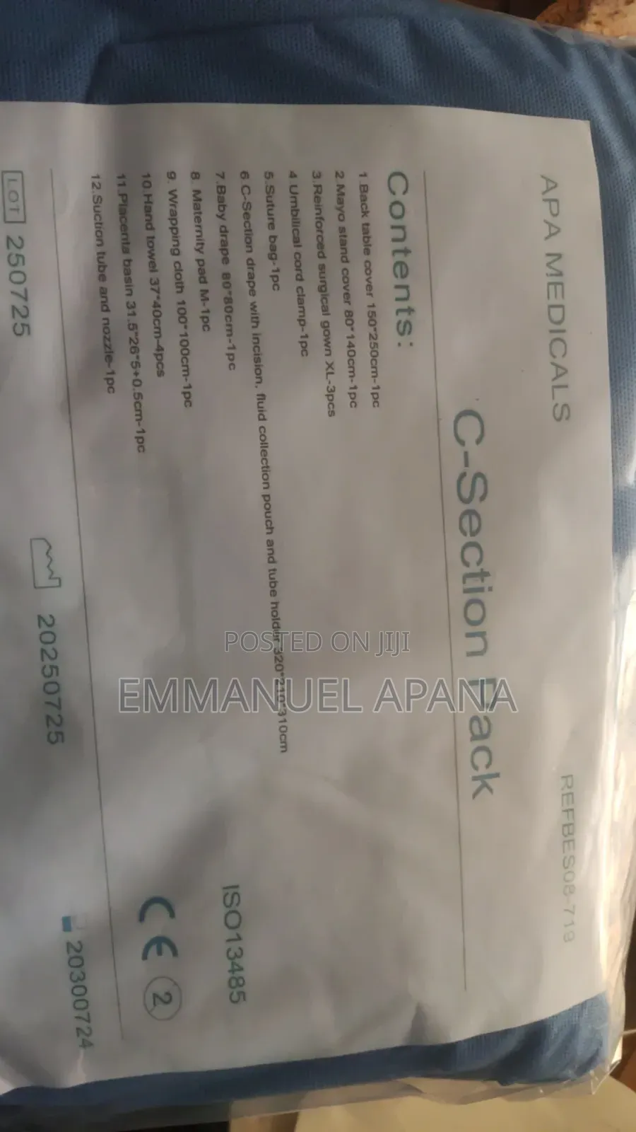 Cs Pack, Surgical