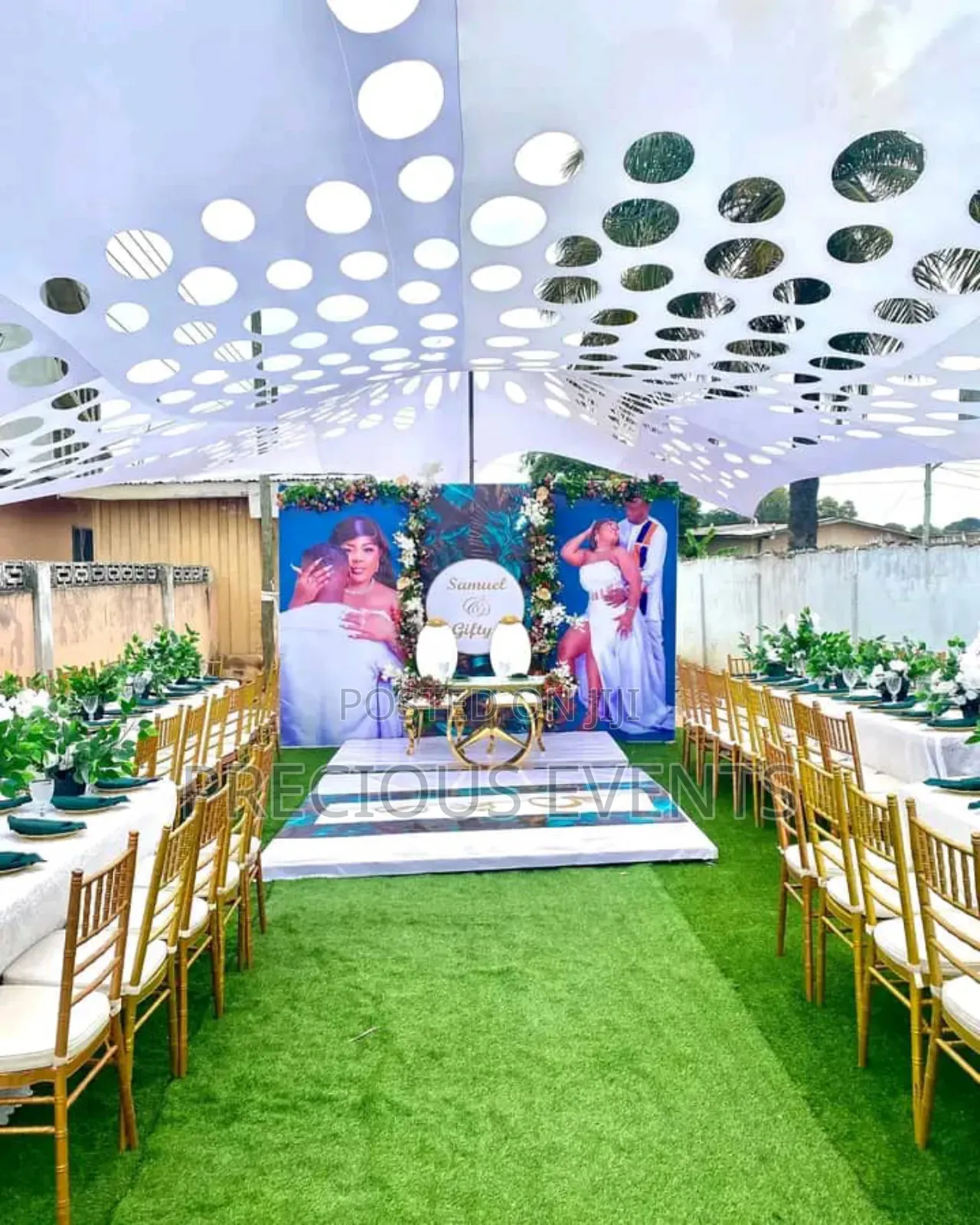 Car Decorations/ Back Drapes Decorations Settings for Events