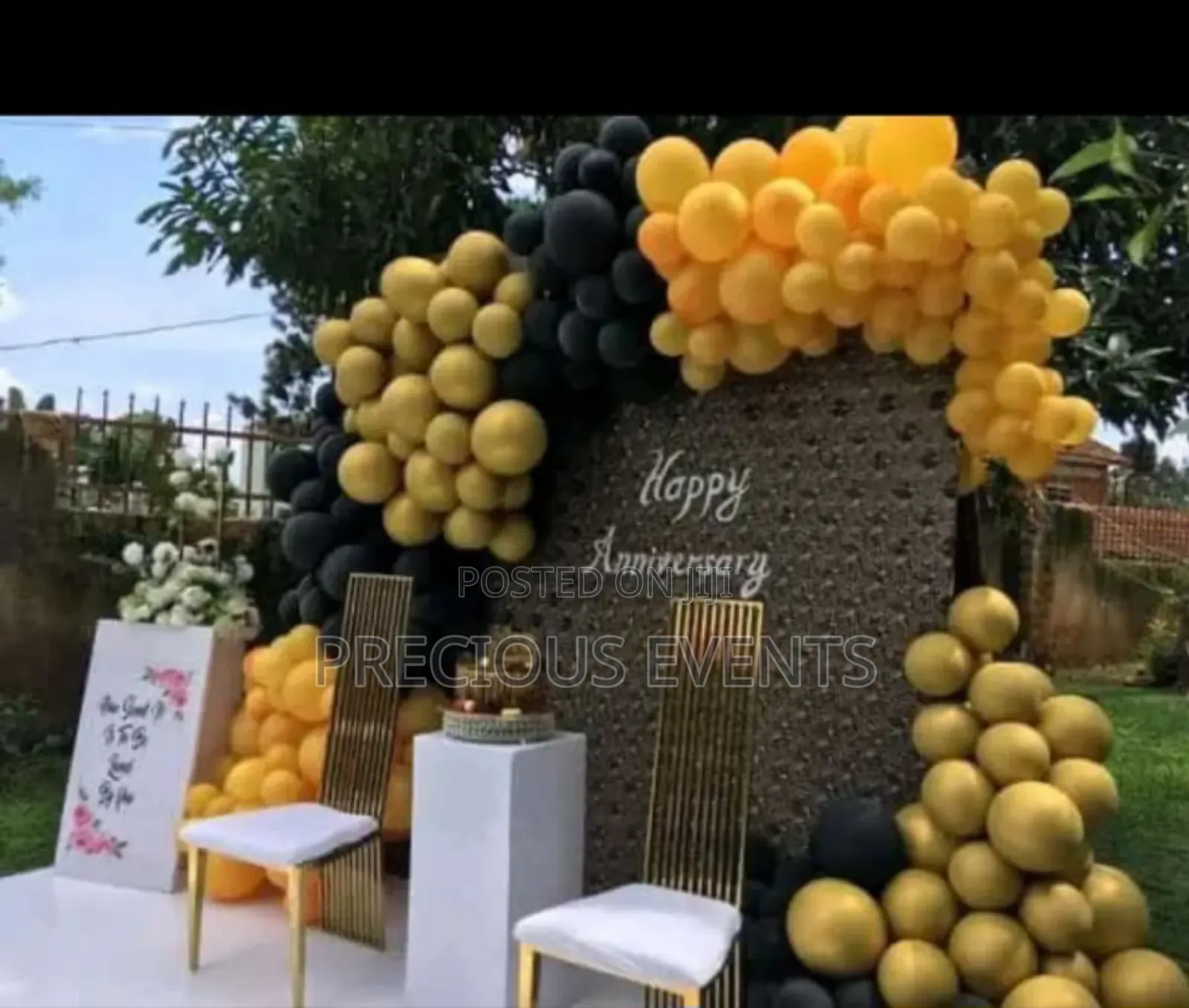 Car Decorations/ Back Drapes Decorations Settings for Events