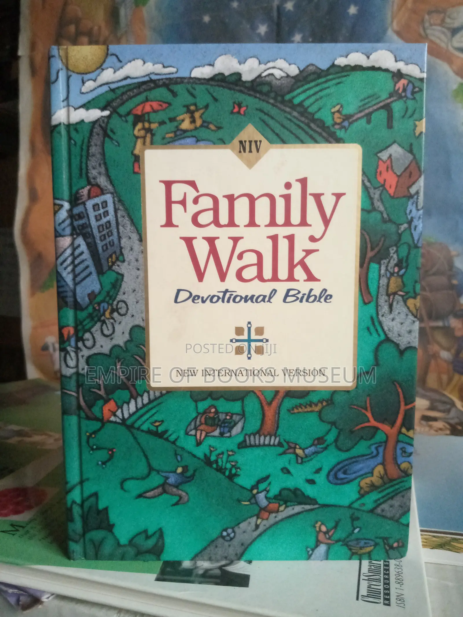 Family Walk Devotional Bible Hardcover