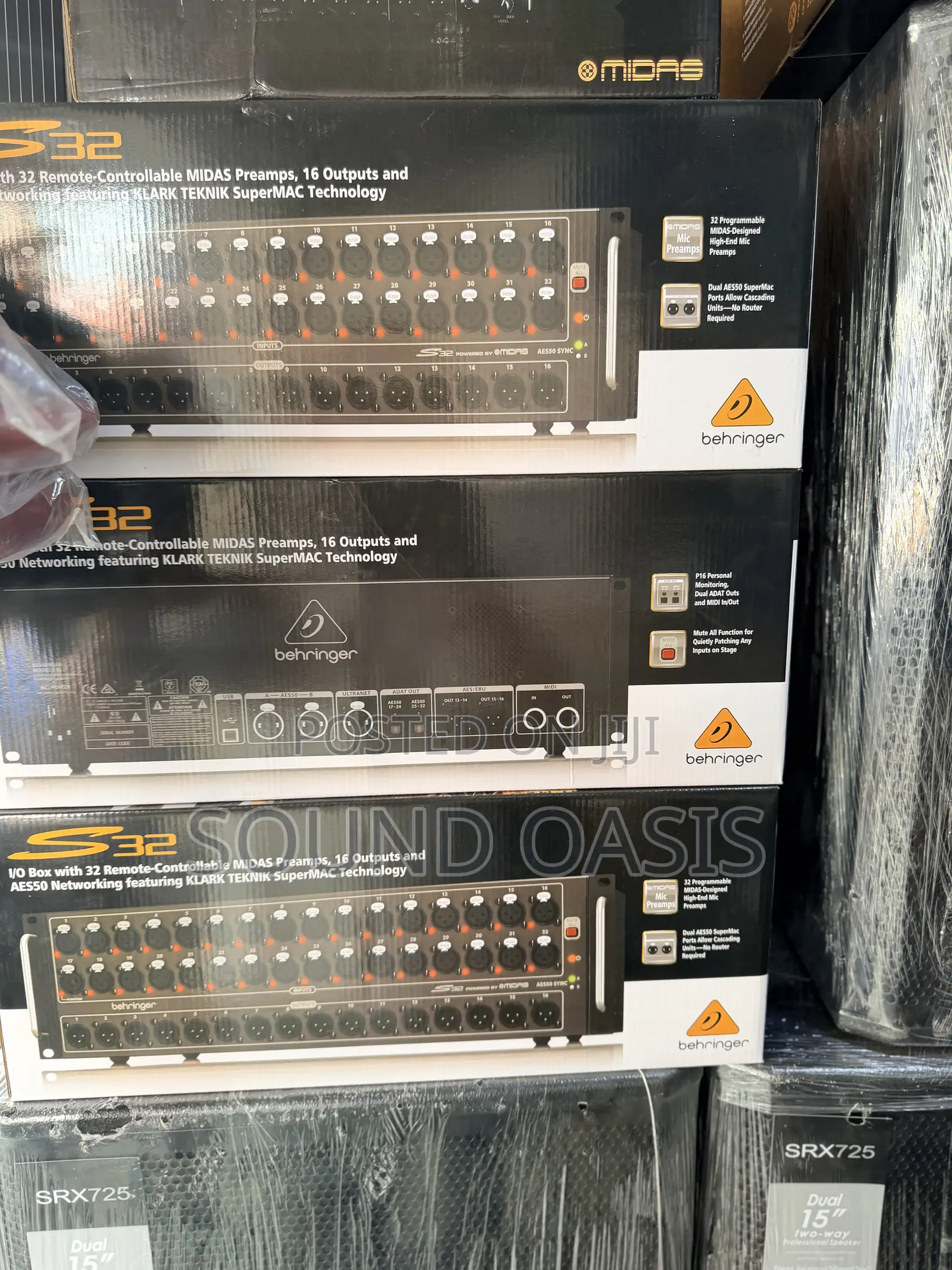 Behringer S32 32 X 16 Digital Stage Box(! Promo! )