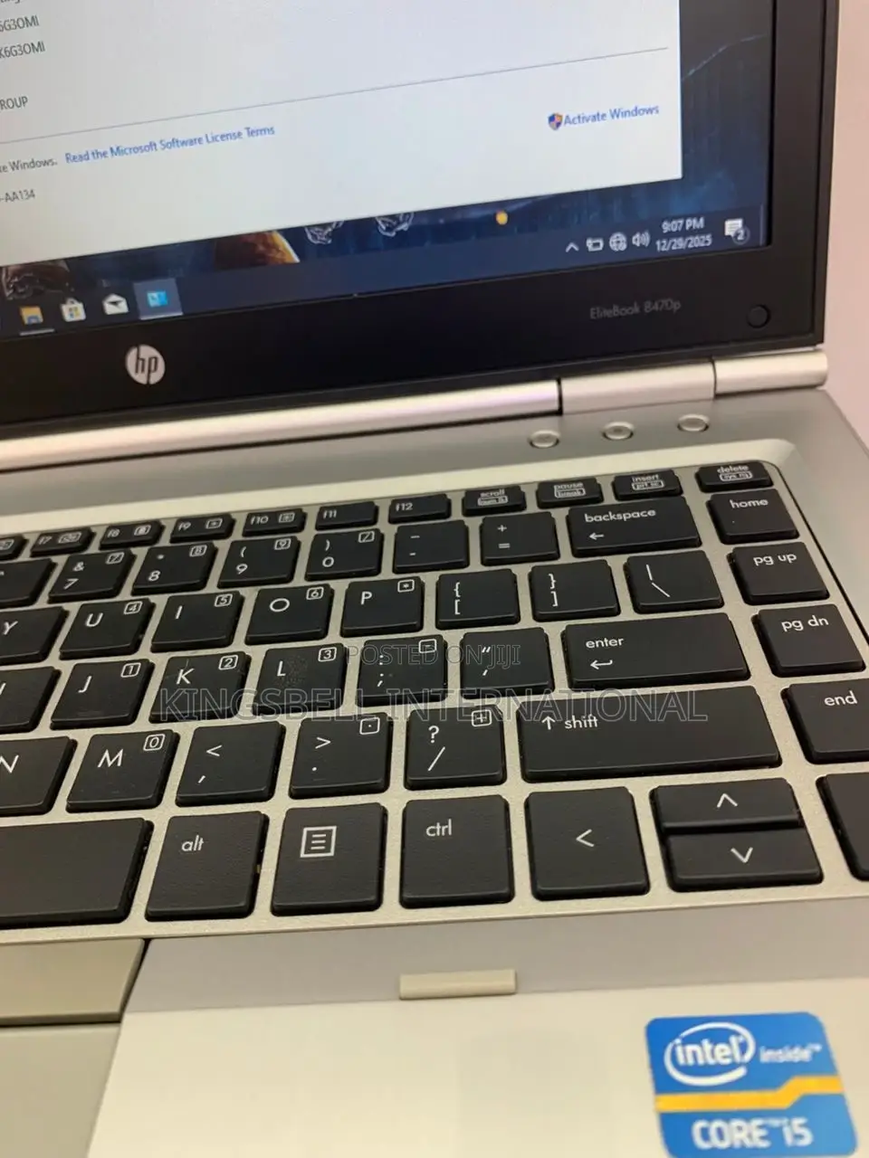 Laptop HP EliteBook 8470P 8GB Intel Core i5 HDD 500GB