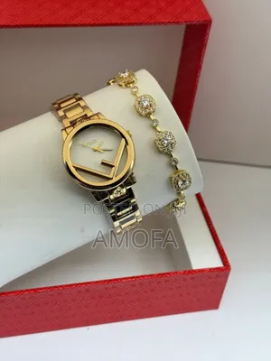 Women's Watch and Bracelet