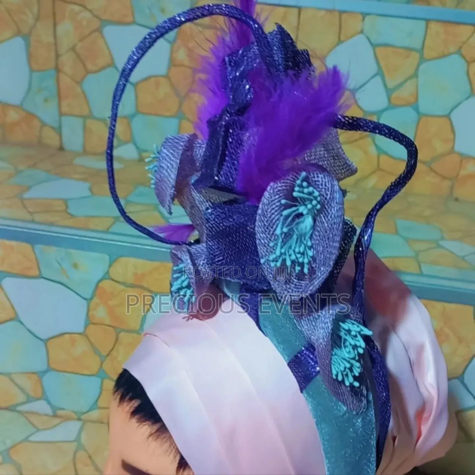 Fascinator Top With Turbans.