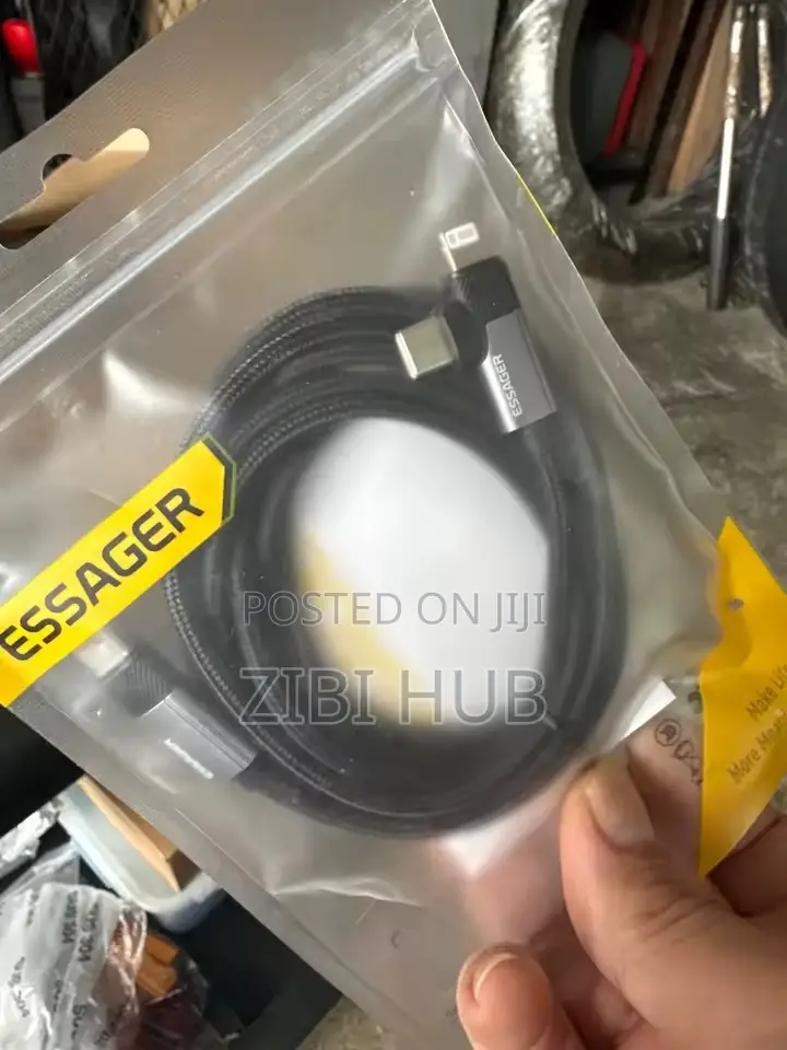65w C To C + L Data Cable