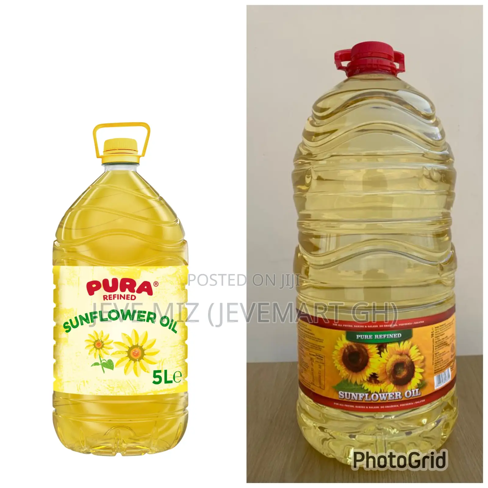 Sunflower Oil 5litres And 10 Litres