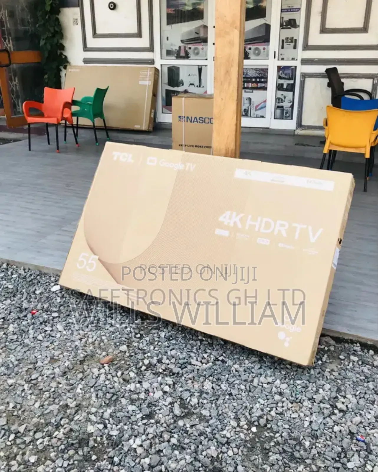 Tcl 55" P6k Smart Tv For Sale