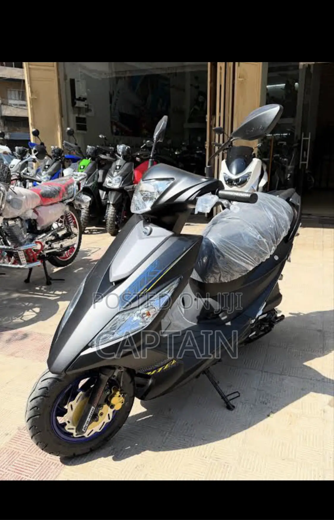 New Motorcycle 2025 Black