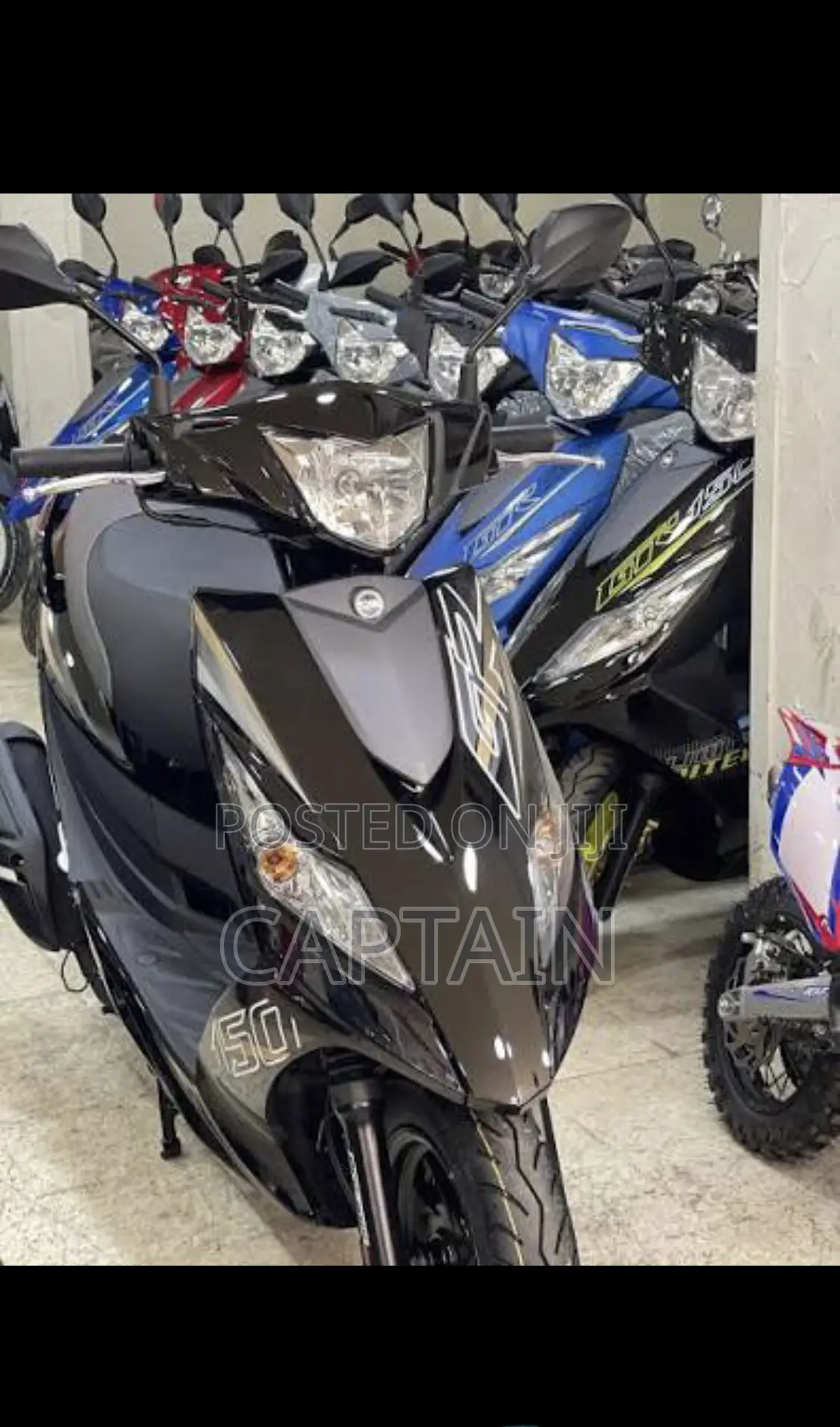 New Motorcycle 2025 Black