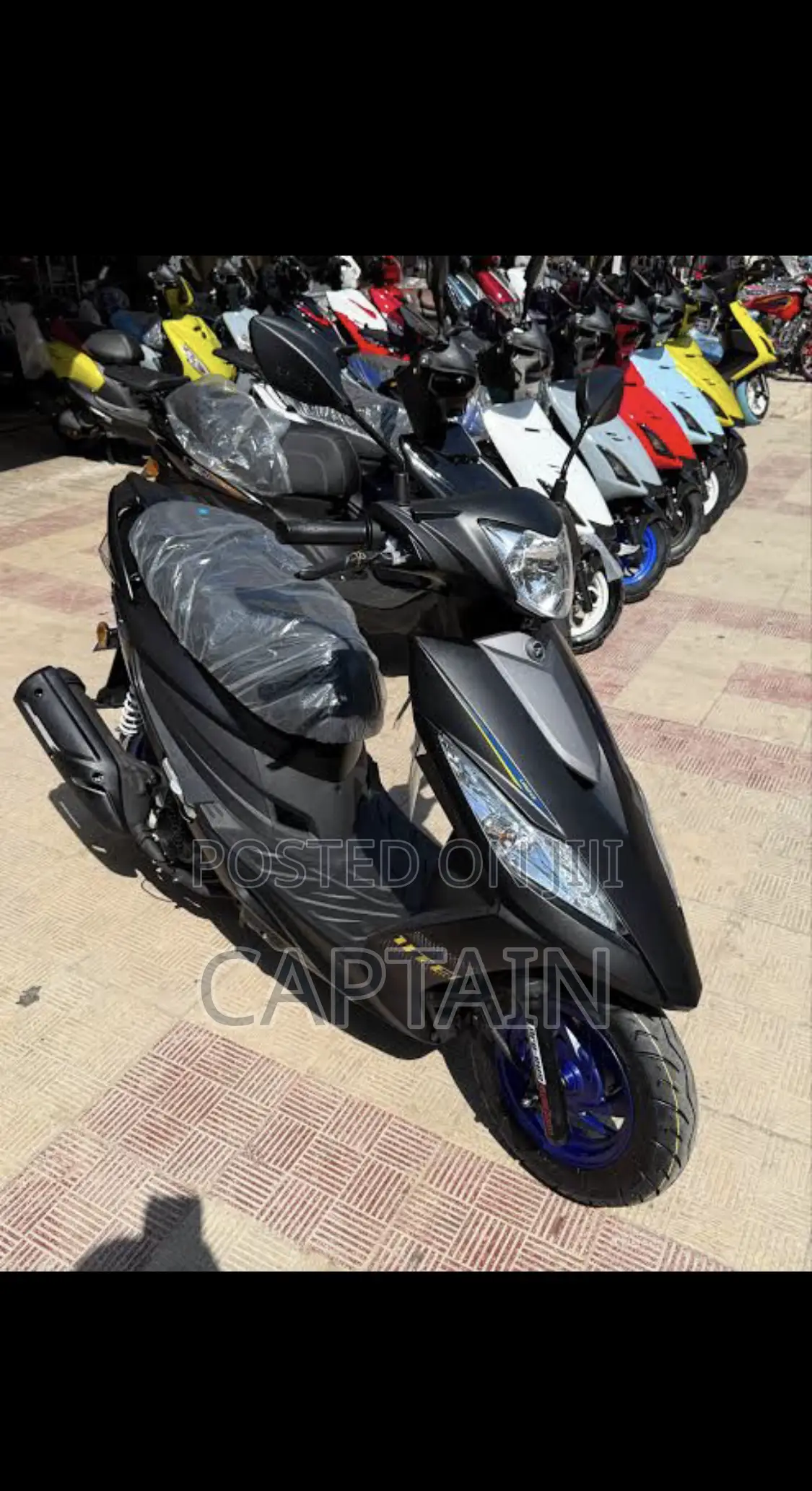 New Motorcycle 2025 Black
