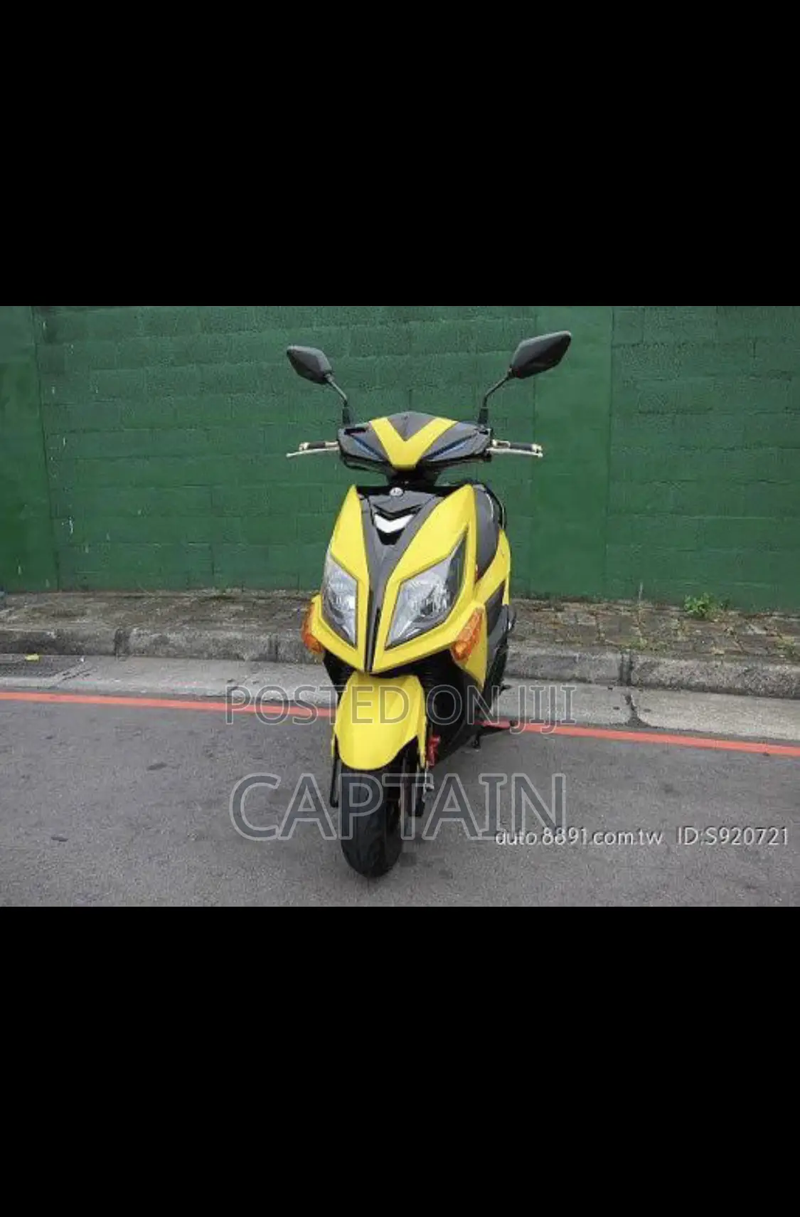 New SYM Jet 2025 Yellow