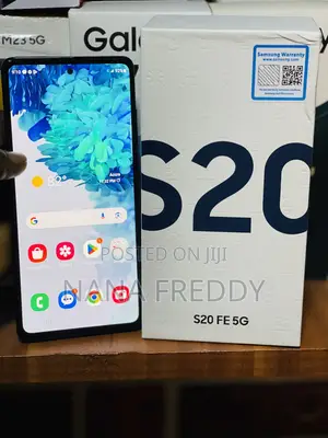 New Samsung Galaxy S20 FE 5G SD865 128 GB Blue