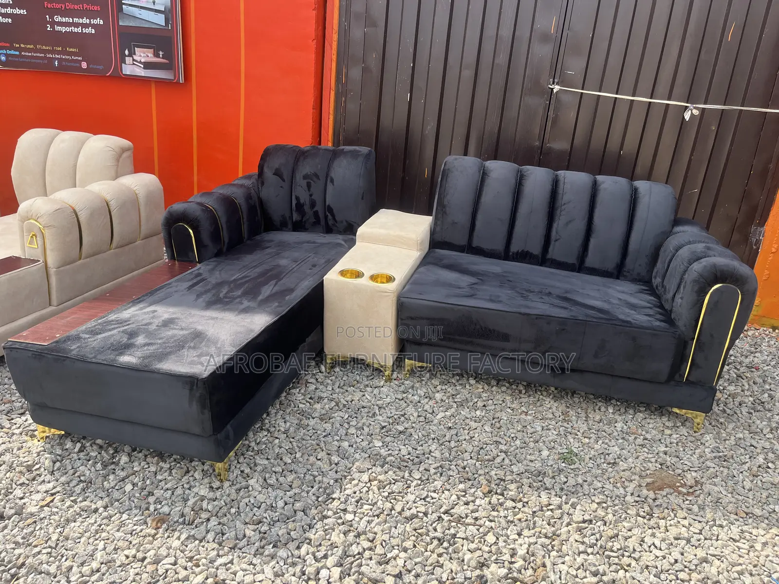Quality and Trendy L Shaped Sofa Chair (Delivery Before Payment)
