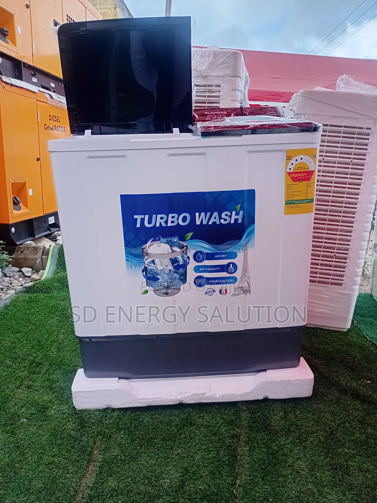 Ultrawash Pro Laundry System 12kg Flamino Washing Machine